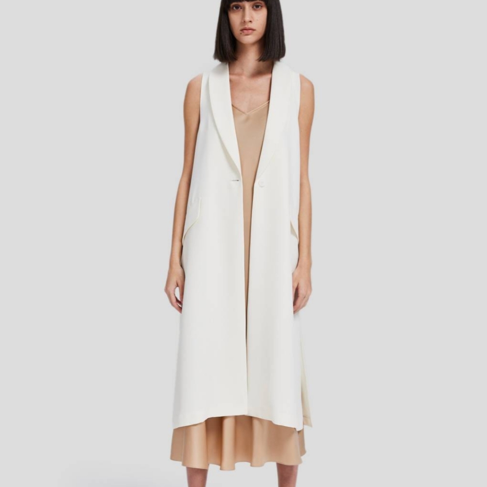 Lattelier Long vest NWT